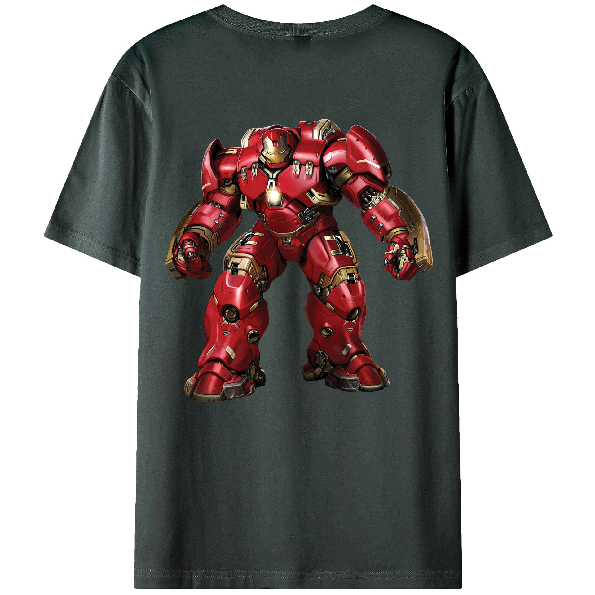 （画像用） アベンジャーズ The Avengers 綿100％ メンズ半袖Tシャツ（バックプリント） 通気性